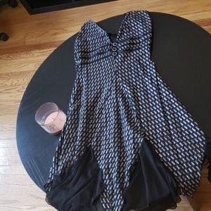 Asymmetrical Tango Dress